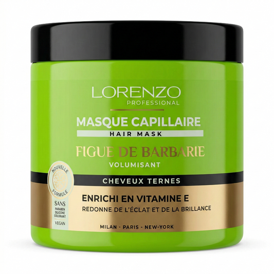 Lorenzo Professional - Fico d'India - Maschera Capelli Capelli ternes