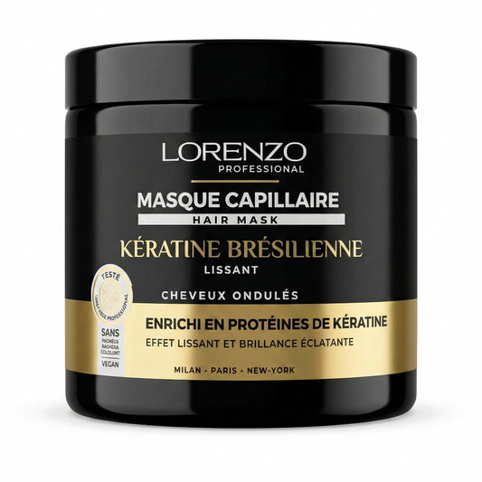 Lorenzo Professional - Maschera Capelli Cheratina Bresilienne 500ml