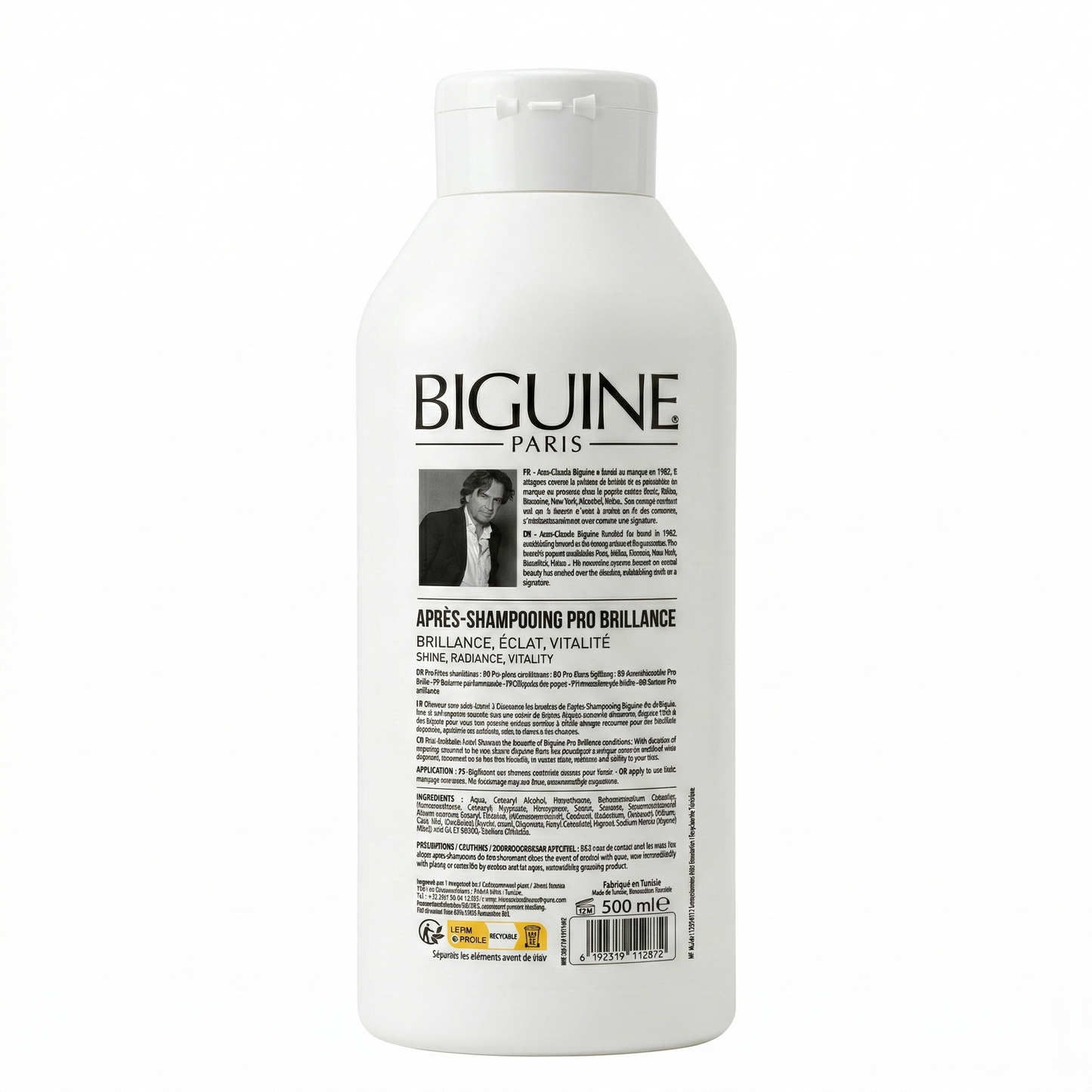 Biguine Paris - Pro Brillance - Après-Shampooing Cheveux Sans Eclat Ternes