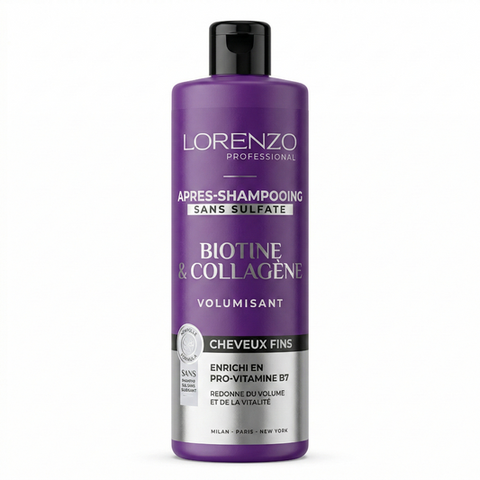 Lorenzo Professional - Biotine e Collagene - Aprés - Shampoo Capelli Fins