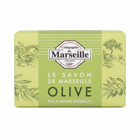 Compagnie di Marsiglia - Olive - Saponetta di Marsiglia 99% di Origine Naturale