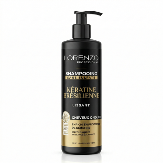Lorenzo Professional - Shampoo Senza Solfati alla Cheratina Brésilienne