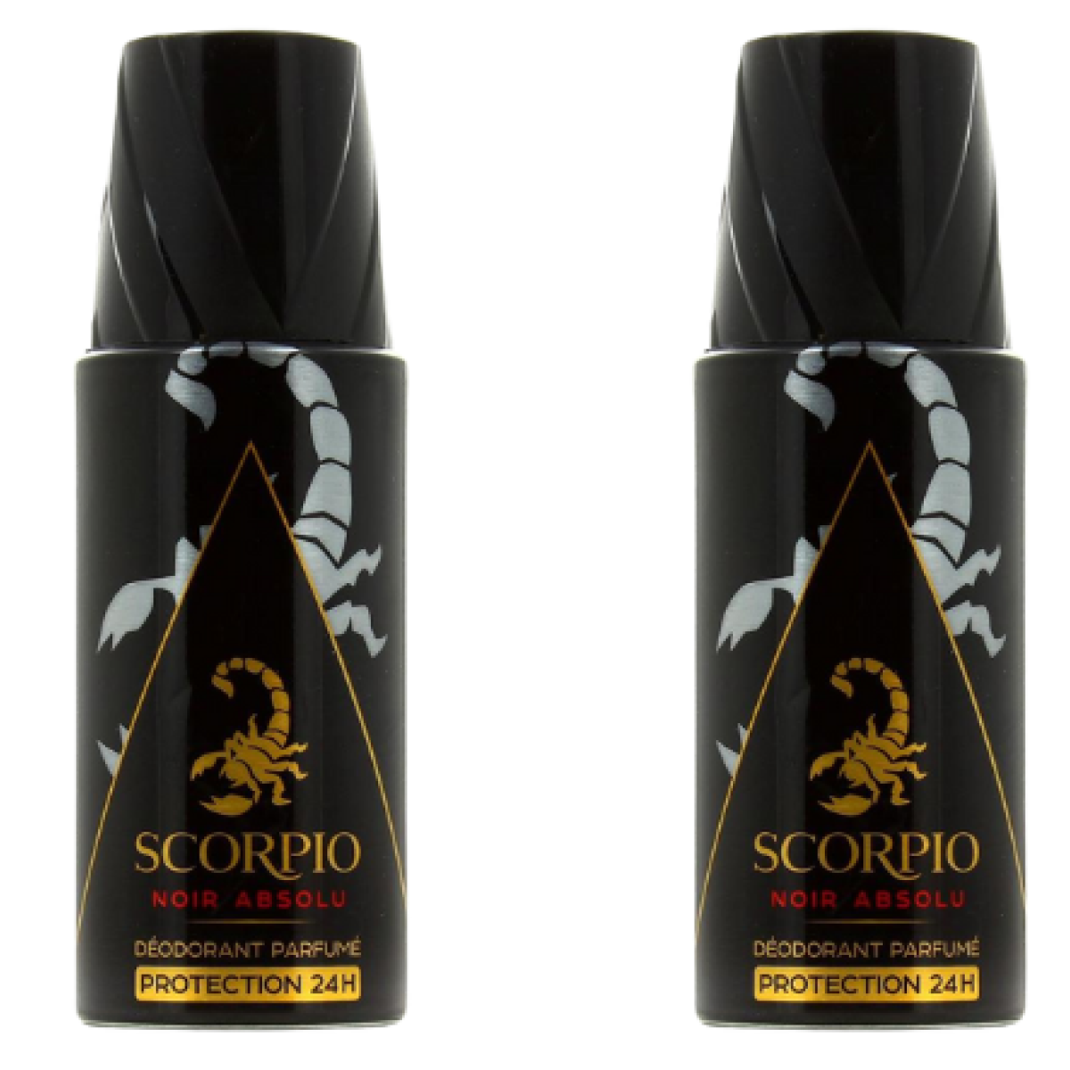 150ml Scorpio - Noir Absolu - Deodorant pour homme