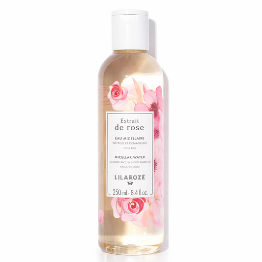 Lilaroze Paris - Acqua Micellare Estratto di Rose Pulisce e Strucca Bio