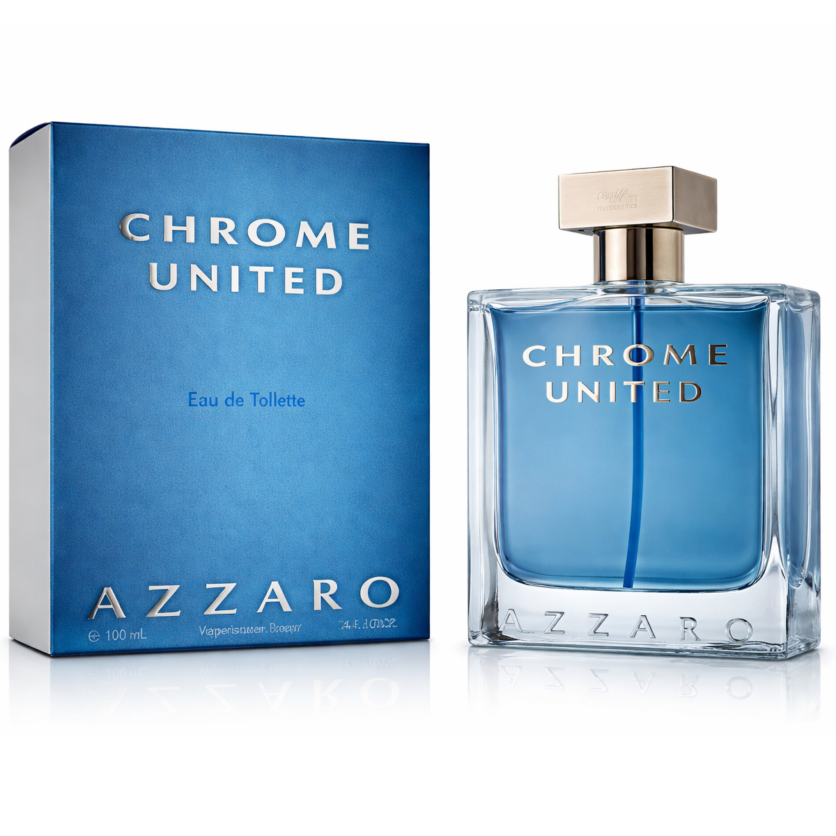 100 ml Azzaro - Chrome United - Eau de Toilette pour homme
