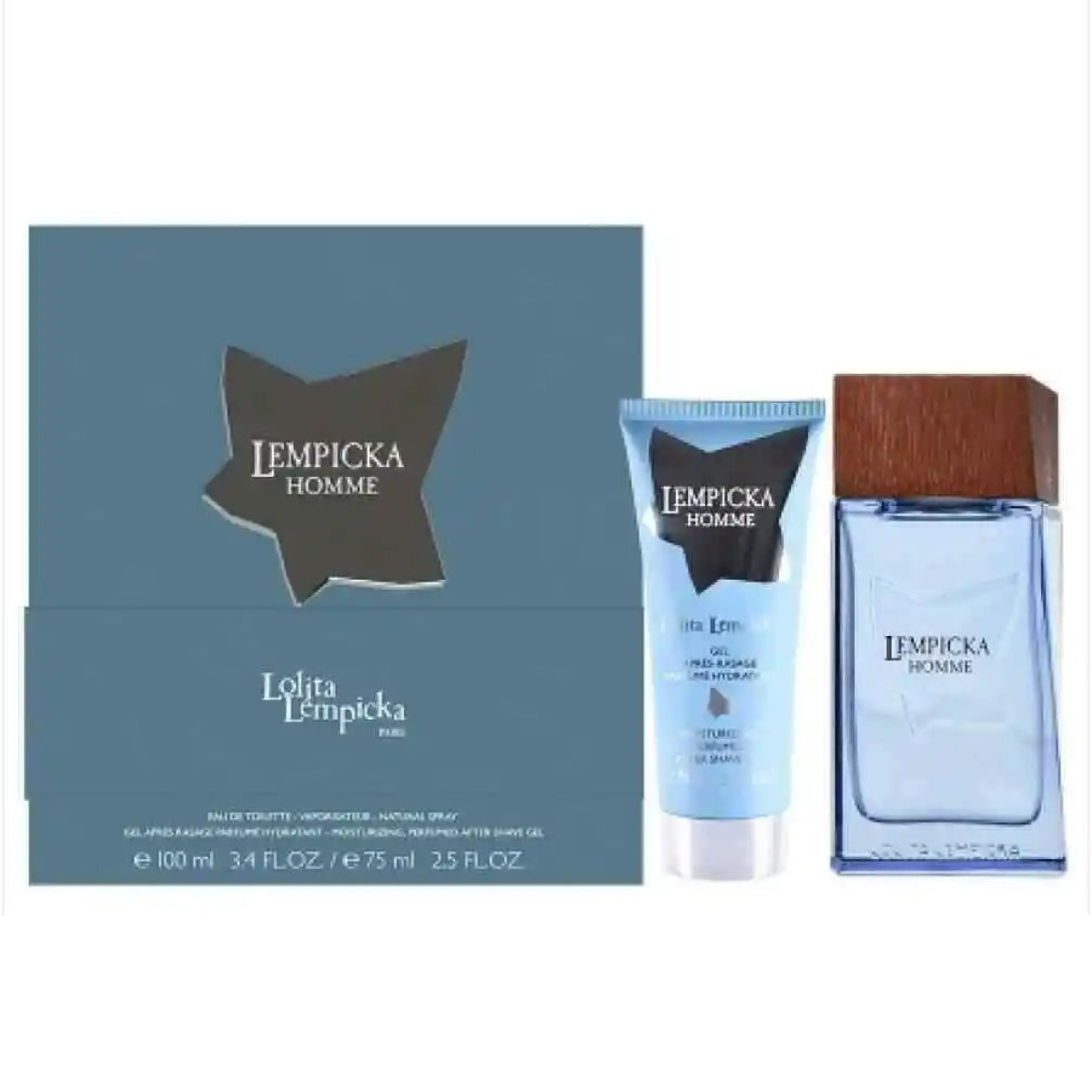 Lolita Lempicka - Cofanetto da Uomo Eau de Toilette 100ml + Gel Dopobarba 75ml