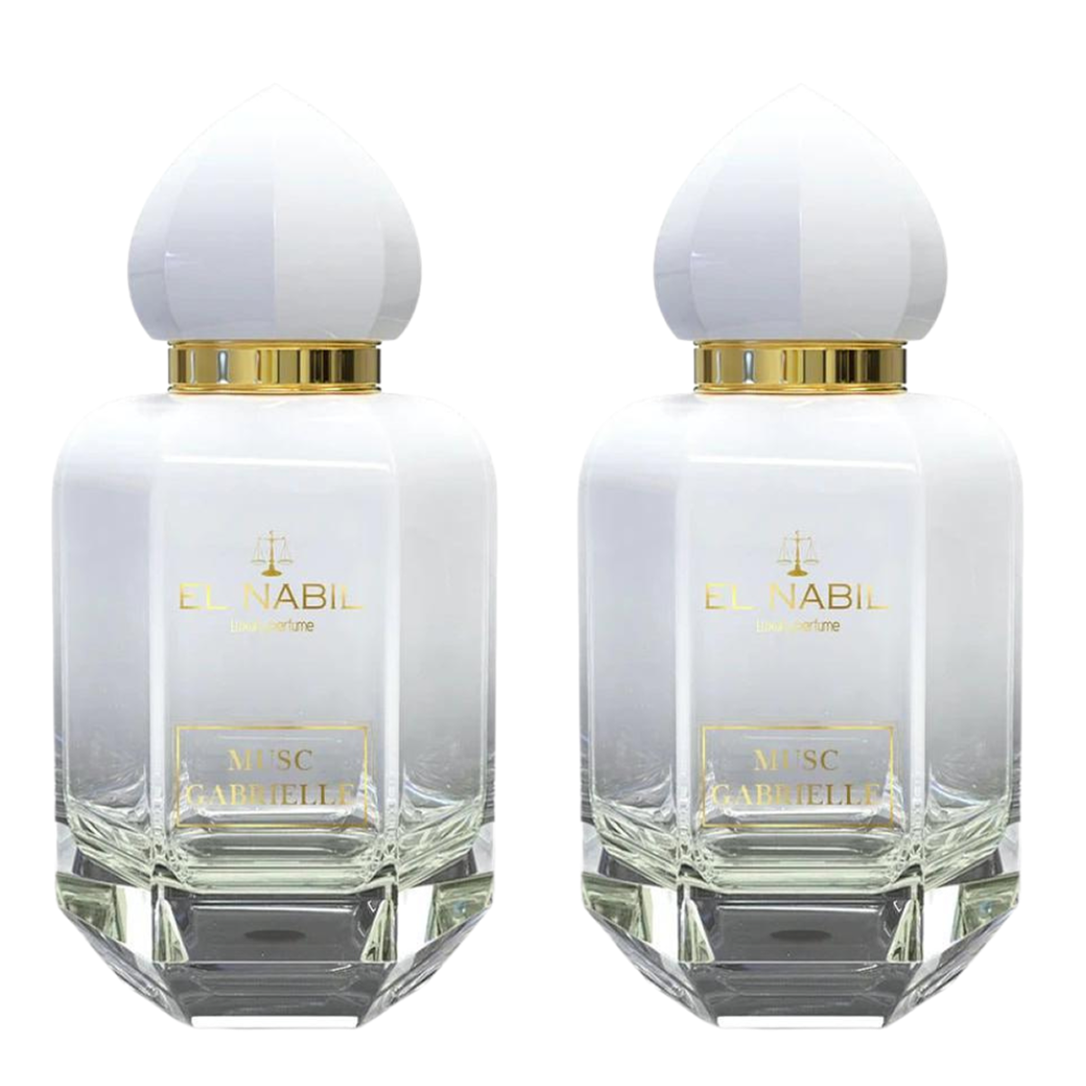 2 * 65 ml el Nabil - Musc Gabrielle - Eau de Parfum da Uomo