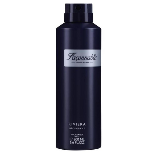 6*200ml Façonnable - Riviera - Deodorante da Uomo