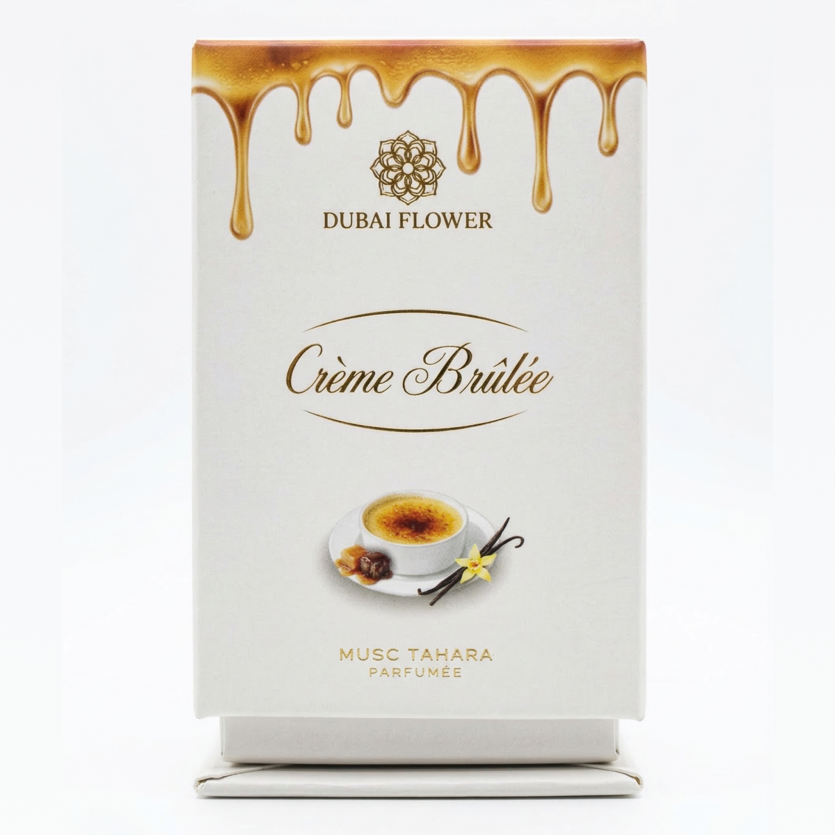12ml Dubaï Flower - Musc Tahara Crème Brûlée - Concentrée de Parfum Mixte