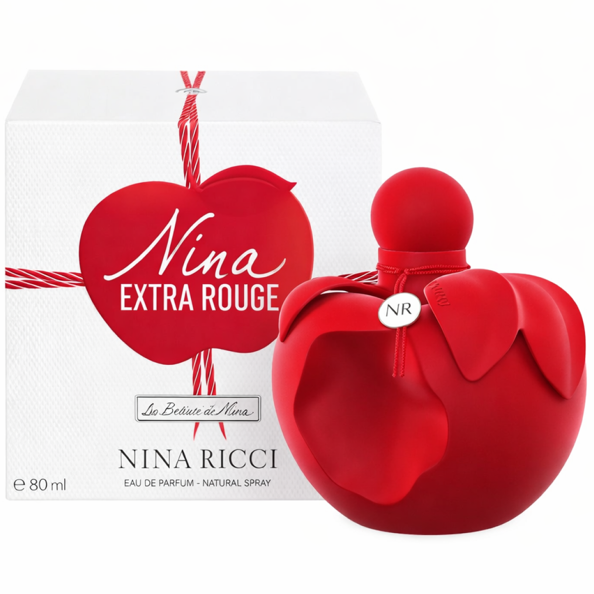 80ml Nina Ricci - Extra Rouge - Eau de Parfum pour femme