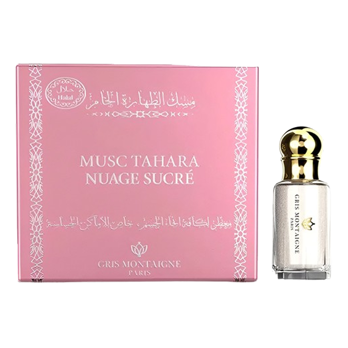 12ml Gris Montaigne - Musc Tahara Nuage Sucré - Parfum Concentré