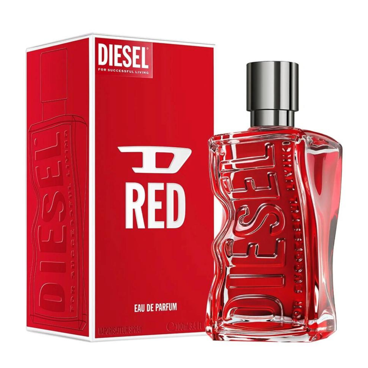 100ml Diesel - D Red - Eau de Parfum pour homme