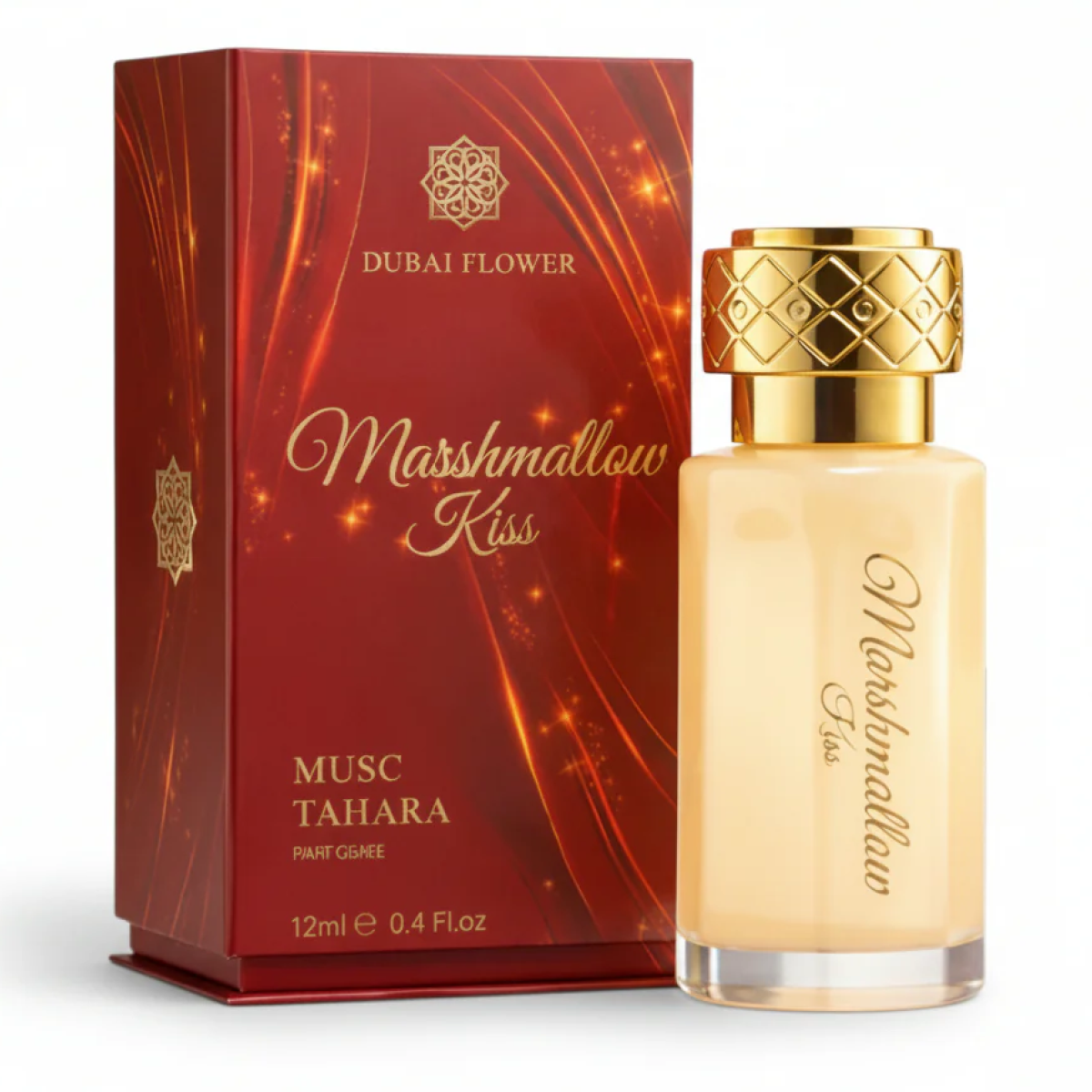 12ml Dubaï Flower - Musc Tahara Marshmallow Kiss - Concentré de Parfum