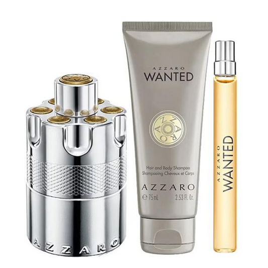 Azzaro - Wanted EDP 100ml + Edp 10ml + Gel Doccia 75ml