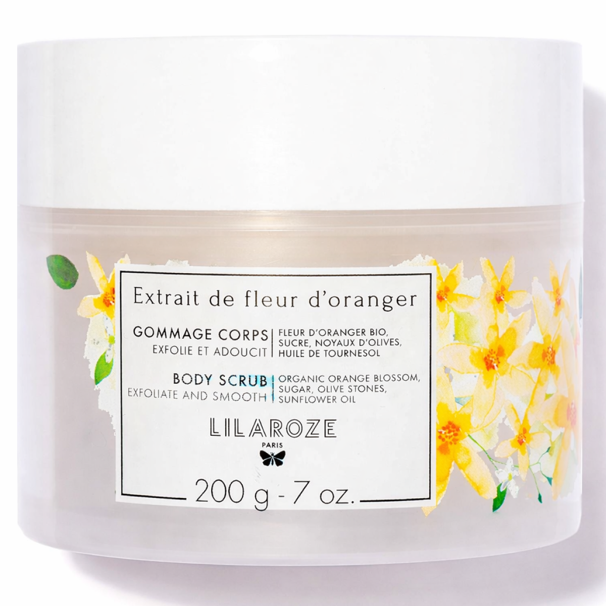 Lilaroze Paris - Gommage Corps Extrait de Fleur D'oranger Bio
