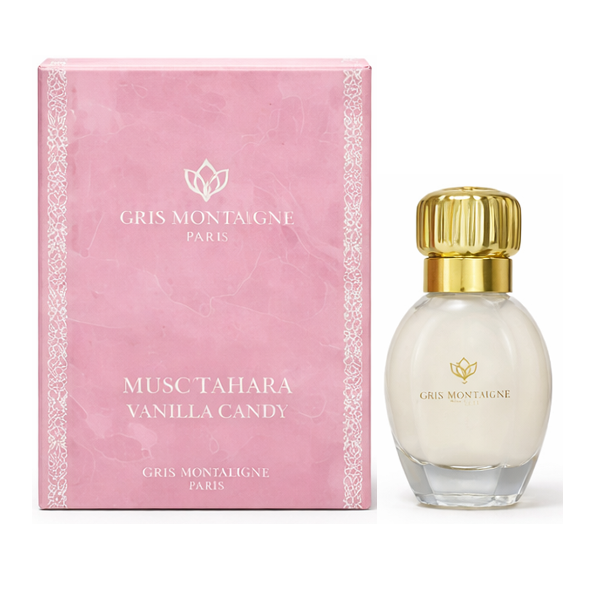 12ml * 2 Gris Montaigne - Musc Tahara Vanilla Candy - Concentré de Parfum