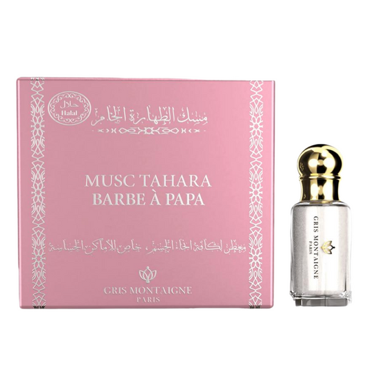 4*12ml Gris Montaigne - Musc Tahara Barbe à Papa - Profumo concentrato