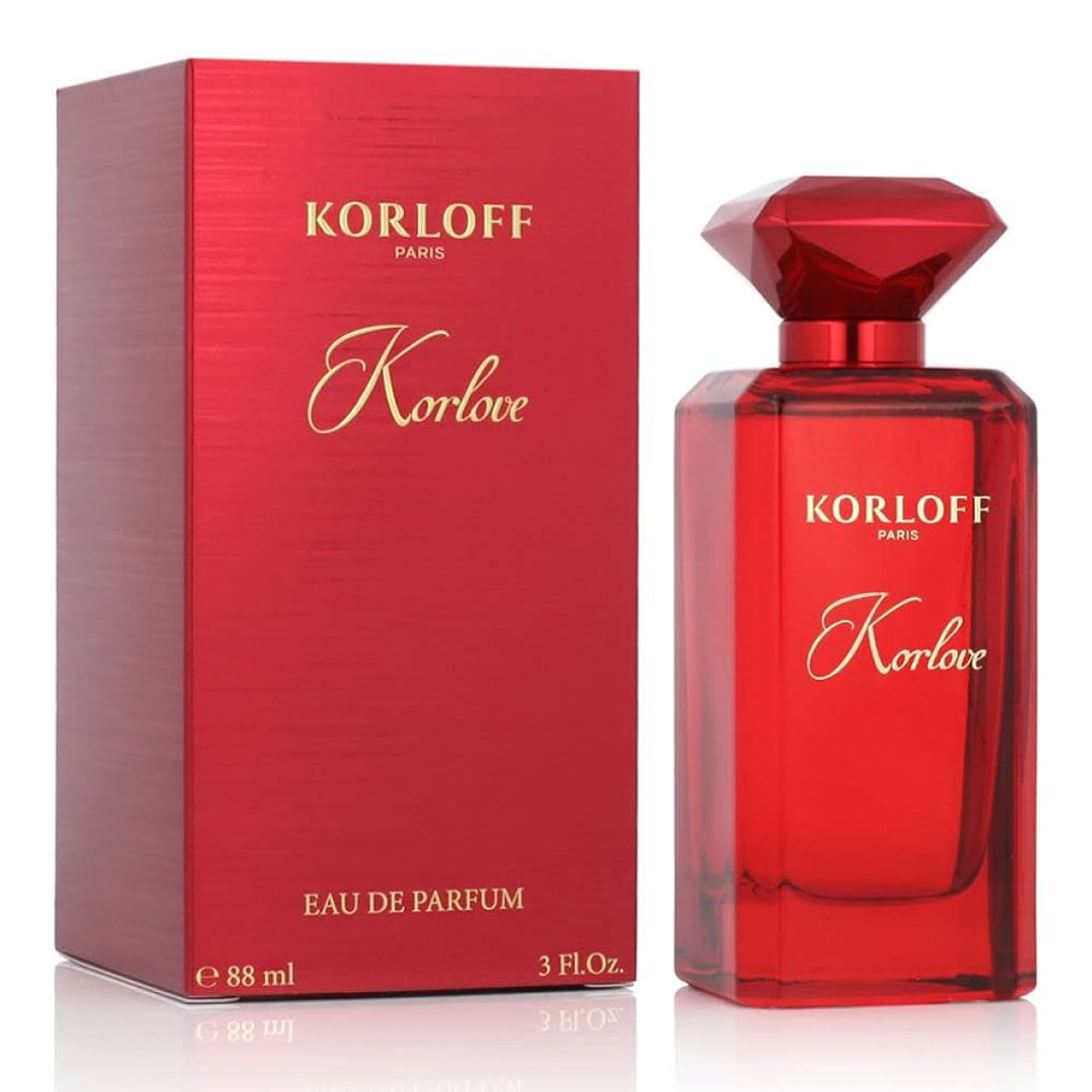 88 ml Korloff - Korlove - Eau de Parfum pour femme