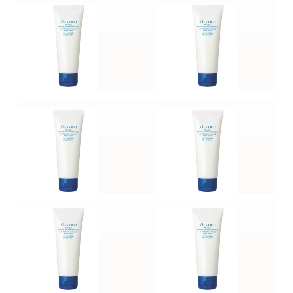 300ml Shiseido - Lait Réparateur Après Soleil Visage et Corps