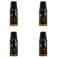 6*150ml Scorpio - Noir Absolu - Deodorante da Uomo
