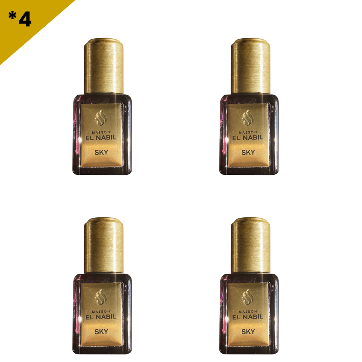12*5ml el Nabil - Sky - Profumo concentrato Senza Alcool