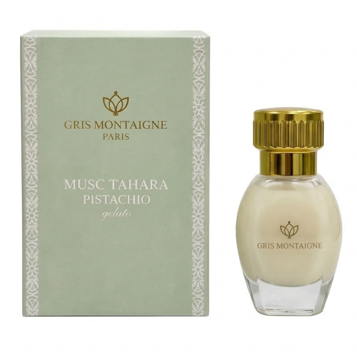 12ml * 4 Gris Montaigne - Musc Tahara Pistachio - Concentré de Parfum