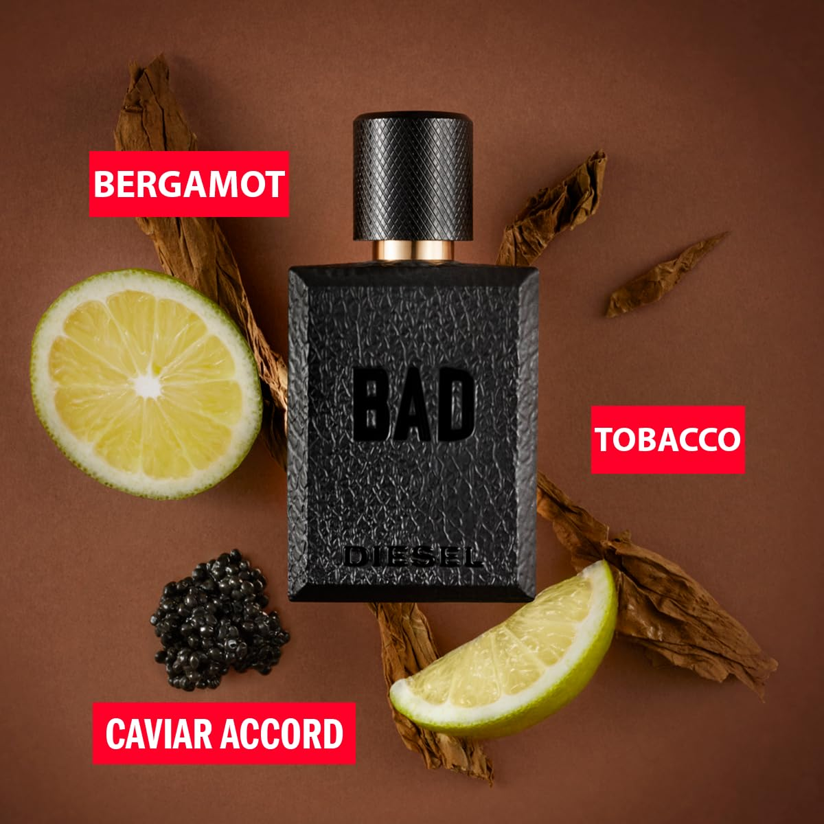 100 ml Diesel - Bad - Eau de Toilette pour homme