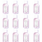 24 * 30ml Lilaroze Paris - Gel Mains Nettoyant Extrait de Rose
