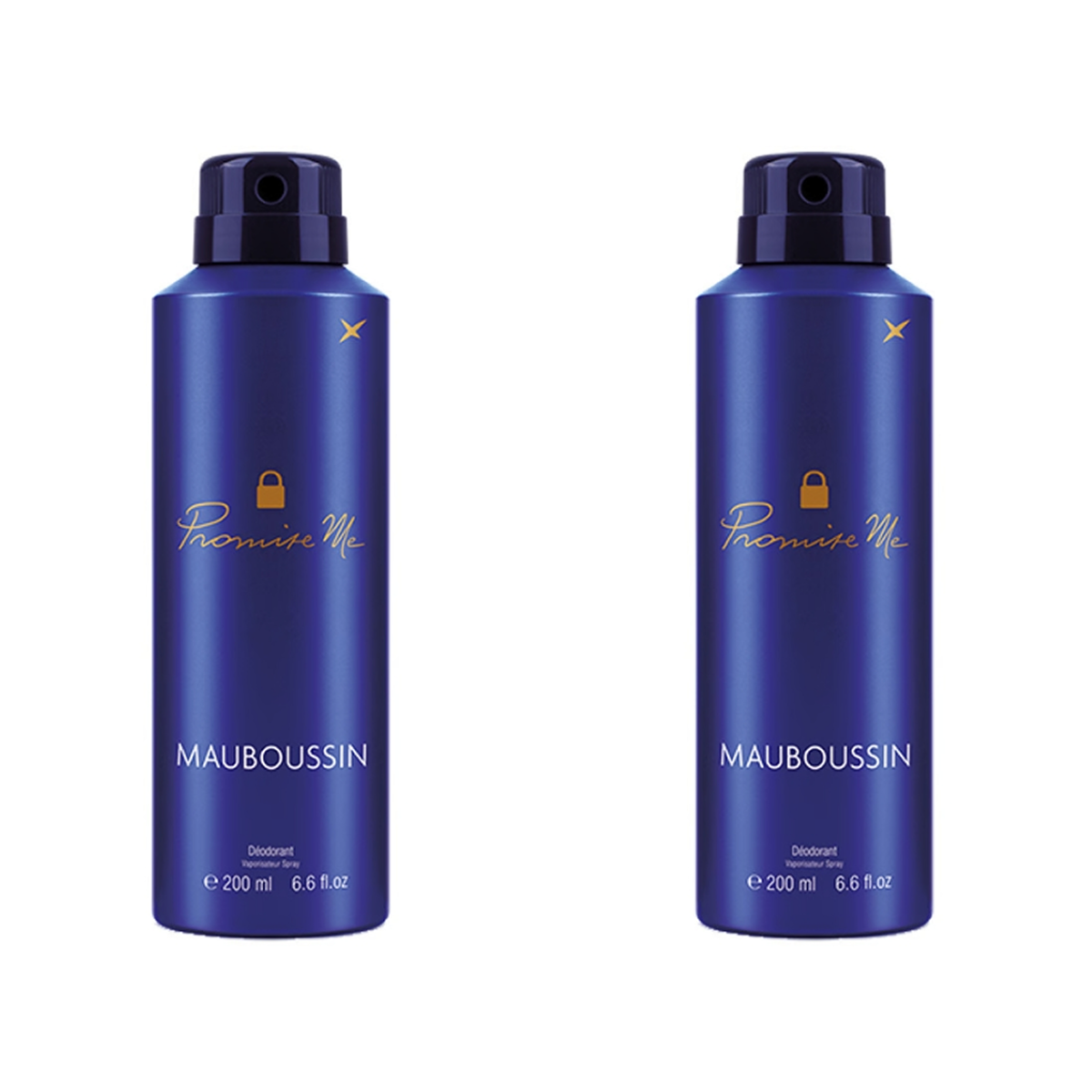 6*200ml Mauboussin - Promise Me - Deodorante da Donna