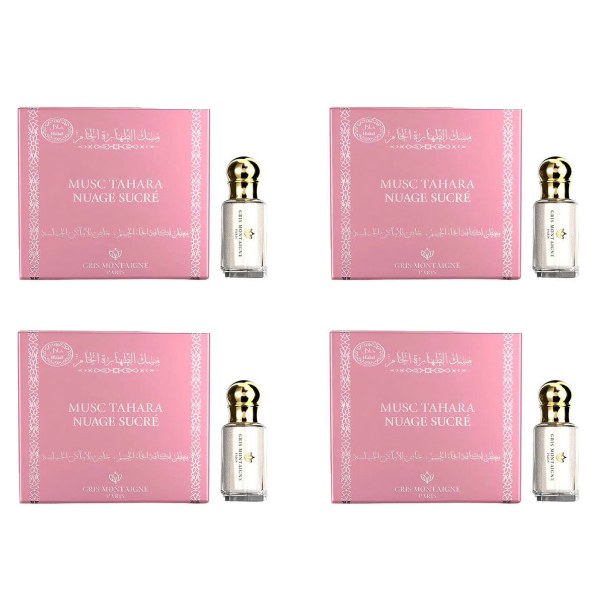 12ml Gris Montaigne - Musc Tahara Nuage Sucré - Parfum Concentré