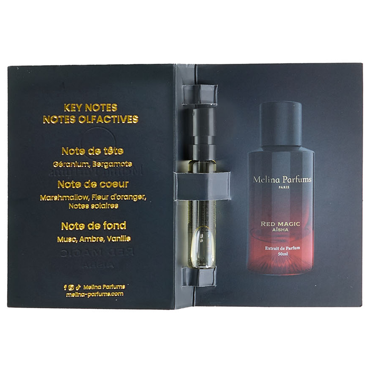 Melina Parfums - Campioni Red magic aisha