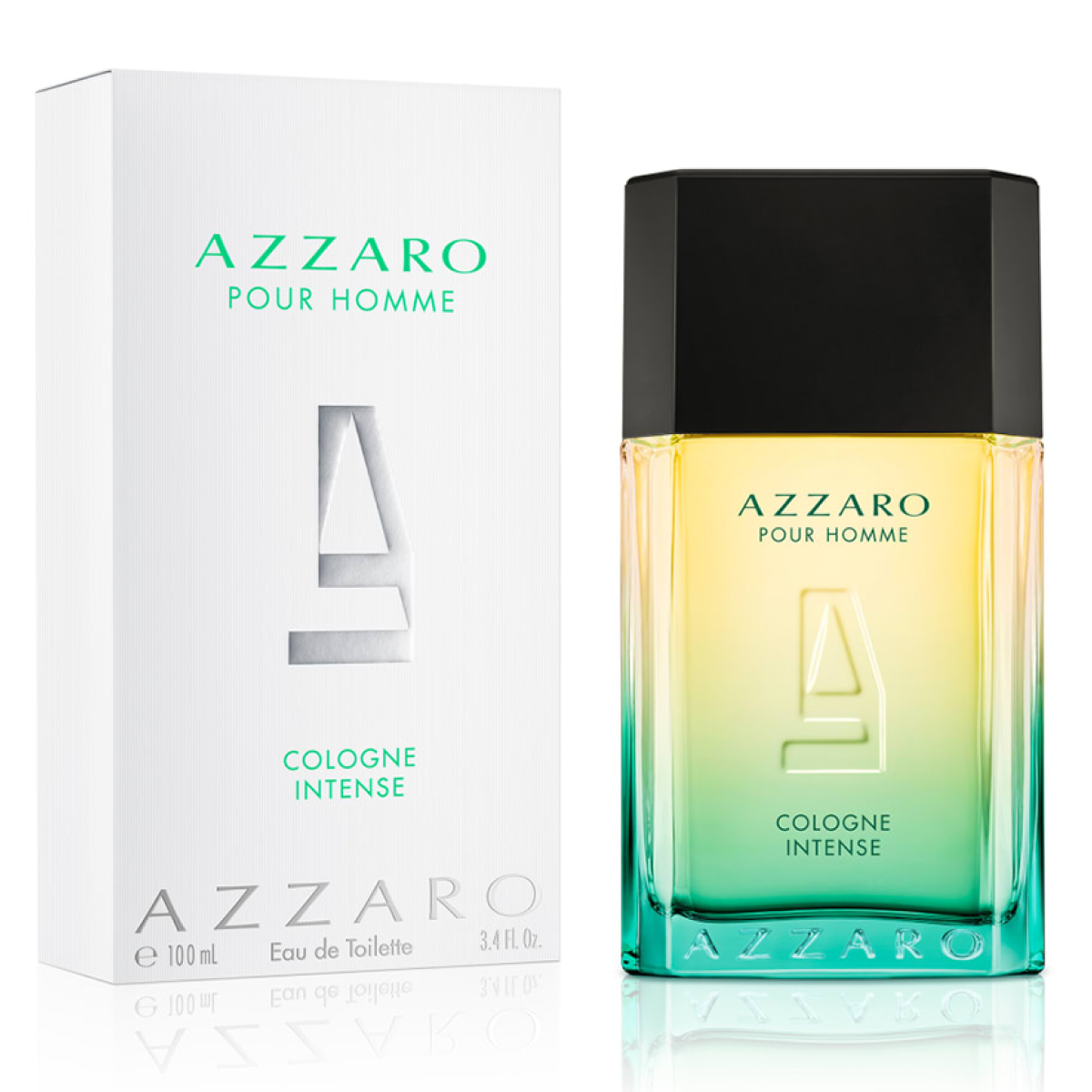100 ml Azzaro - pour homme Cologne Intense - Eau de Toilette pour homme