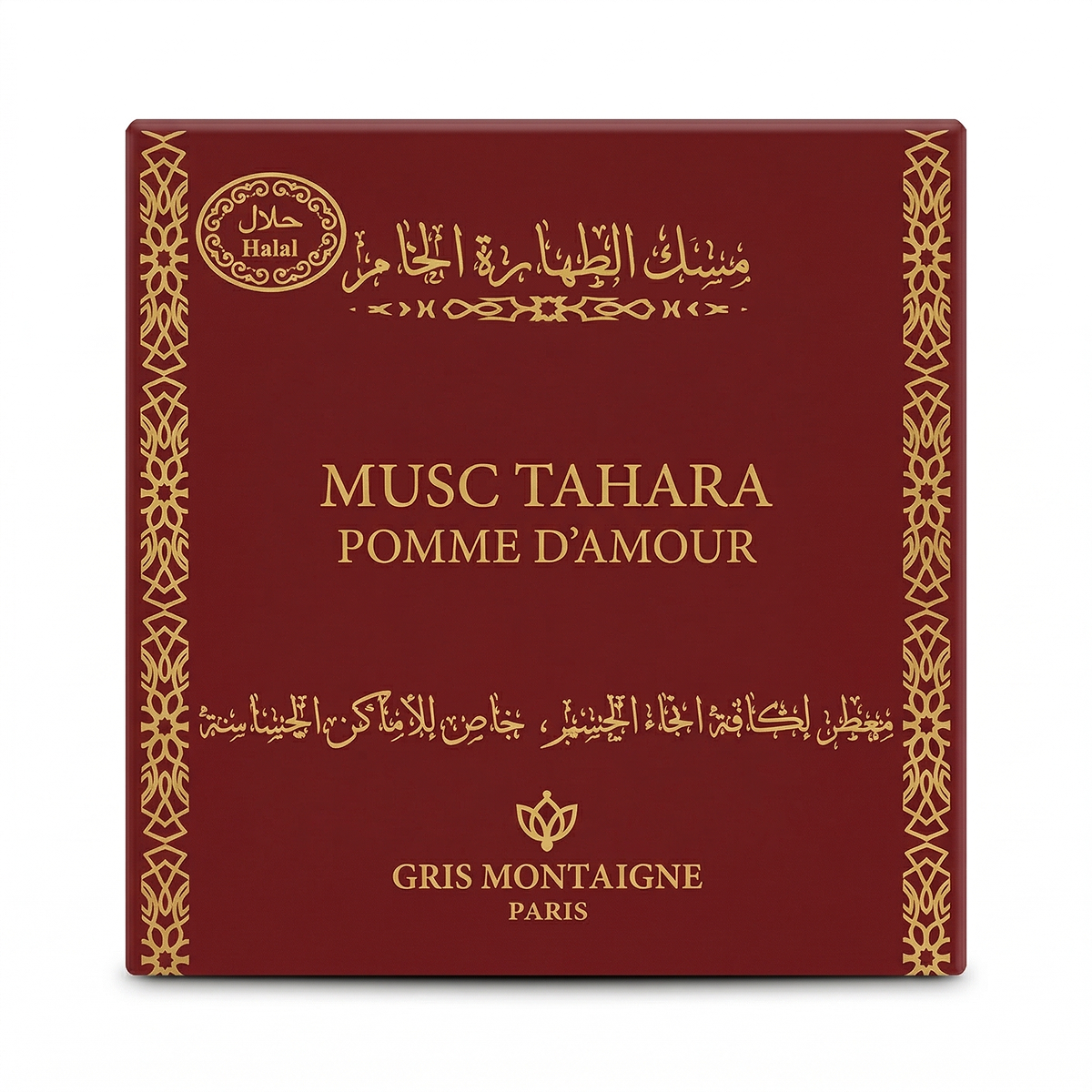 12ml * 4 Gris Montaigne - Musc Tahara Pomme D'amour - Concentré de Parfum