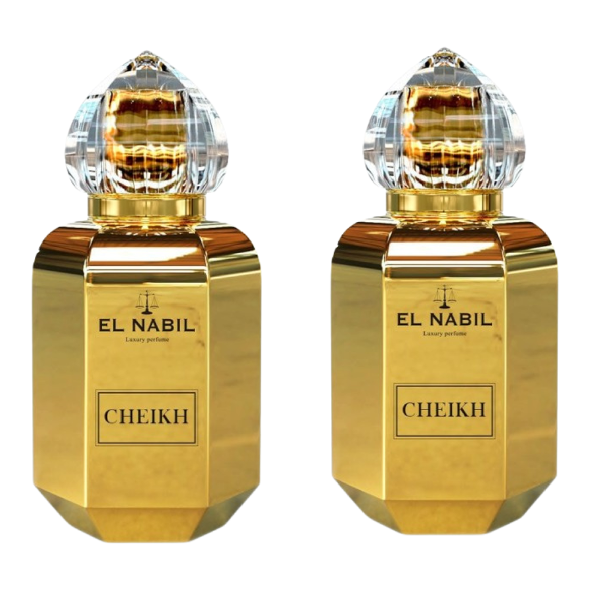 2 * 65 ml el Nabil - Cheikh - Eau de Parfum Unisex