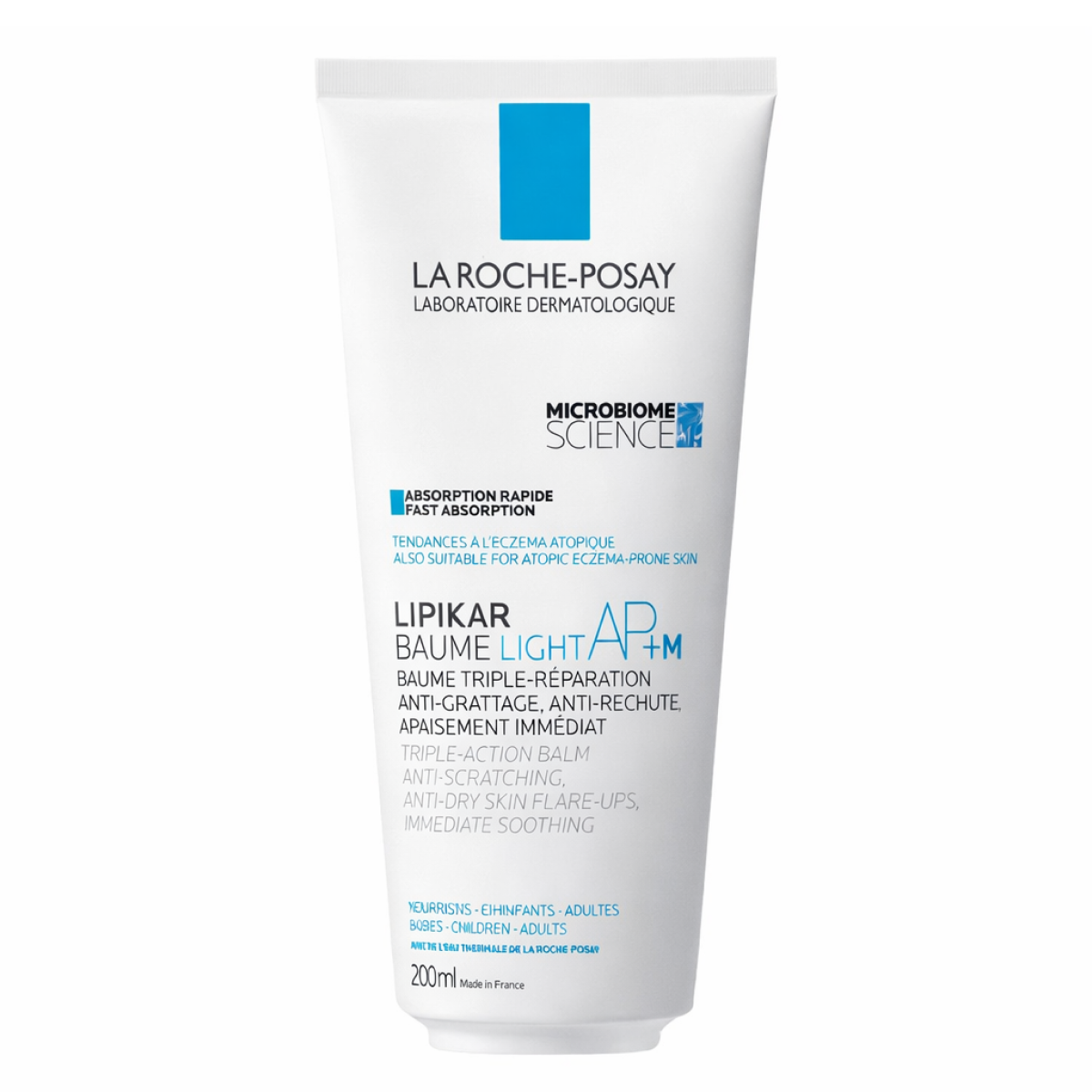 200ml la Roche Posay - LIPIKAR AP+ M - Baume Peaux Tendance Eczema Atopique Visage & Corps