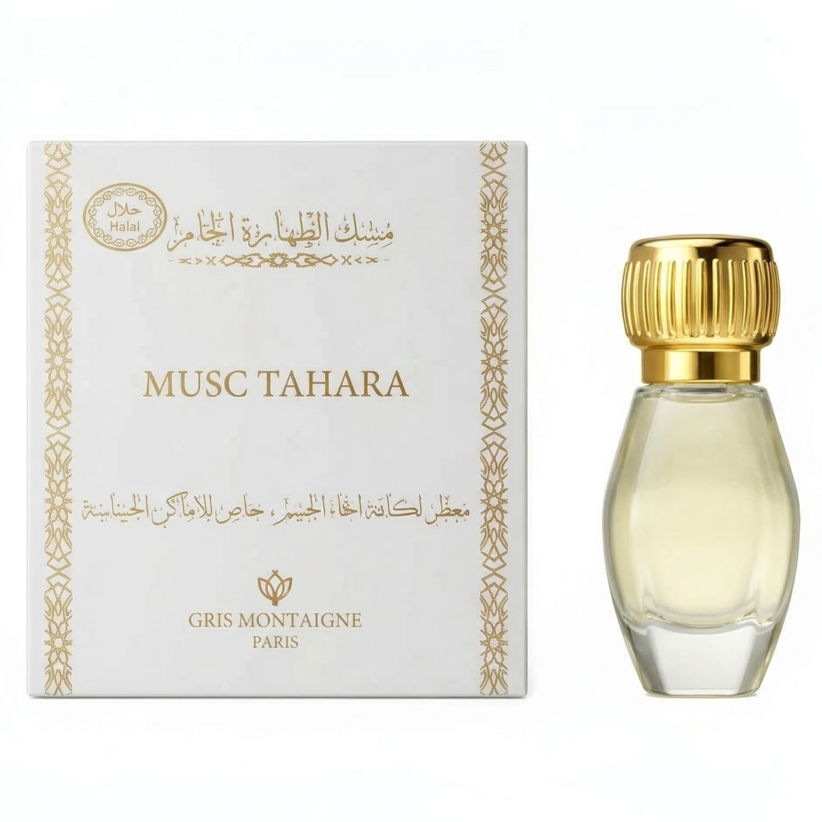 12ml * 4 Gris Montaigne - Musc Tahara - Parfum Concentré