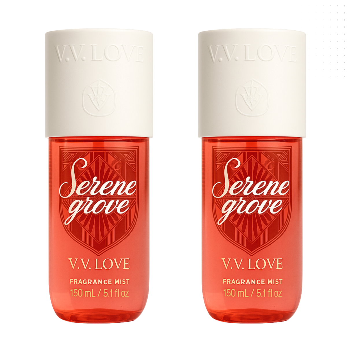 6*150ml Vv Love - Serene Grove - Body Mist da Donna