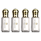4*12ml Gris Montaigne - Musc Tahara Barbe à Papa - Profumo concentrato