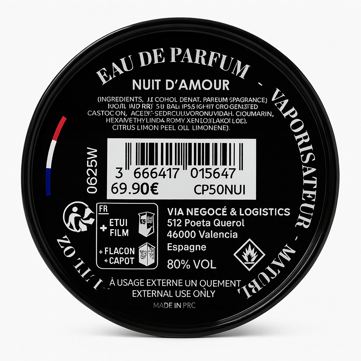 50ml Collection Privée - Nuit D'amour - Eau de parfum mixte