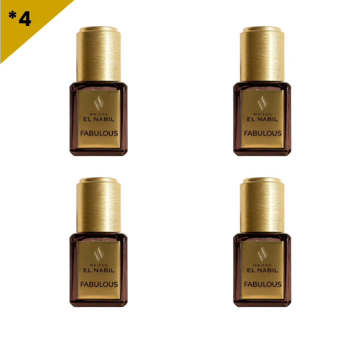 6*5ml el Nabil - Fabulous - Profumo concentrato Senza Alcool