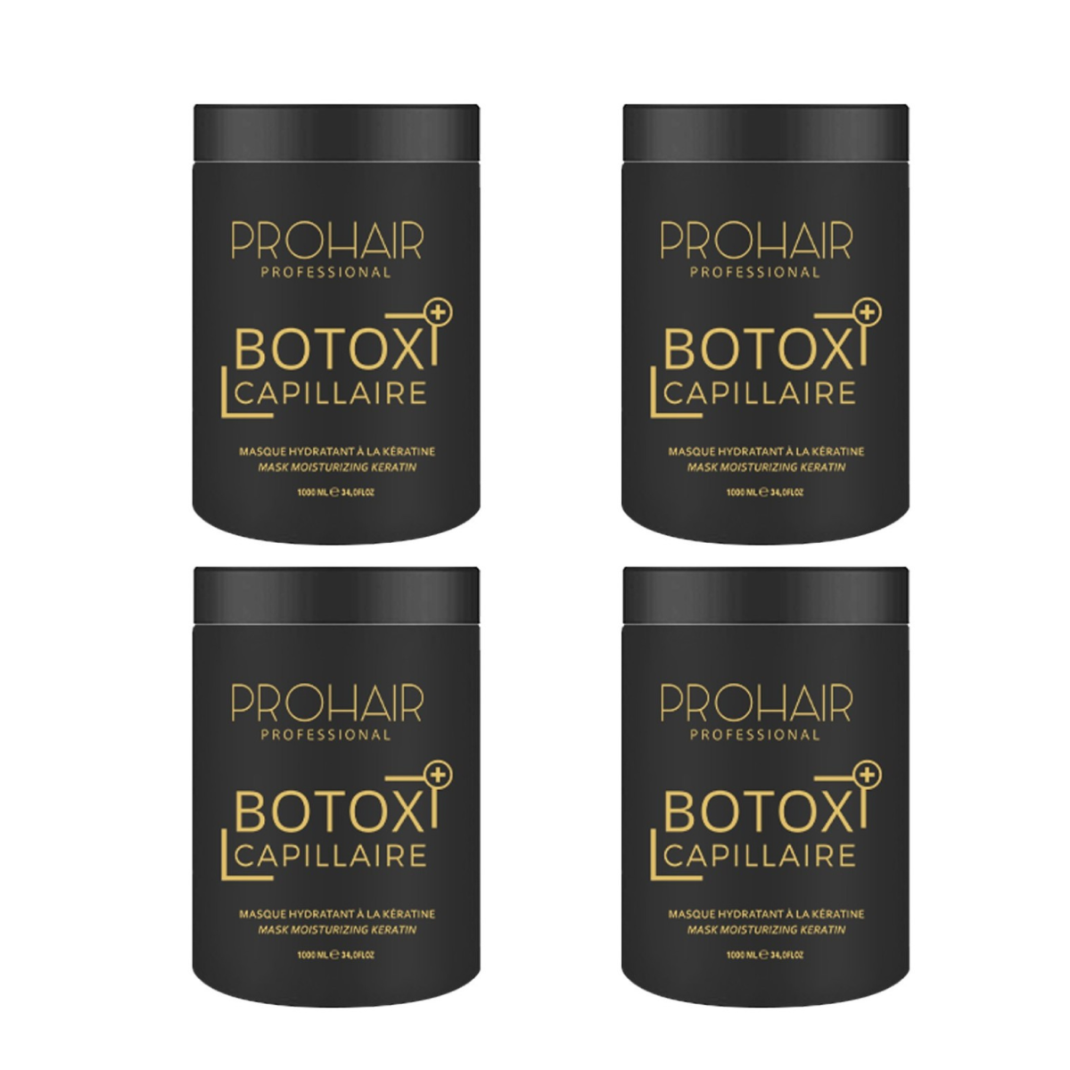 6 * 1000ml Prohair - BO.TOX + Capelli per Capelli à la Cheratina
