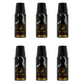 6*150ml Scorpio - Noir Absolu - Deodorante da Uomo