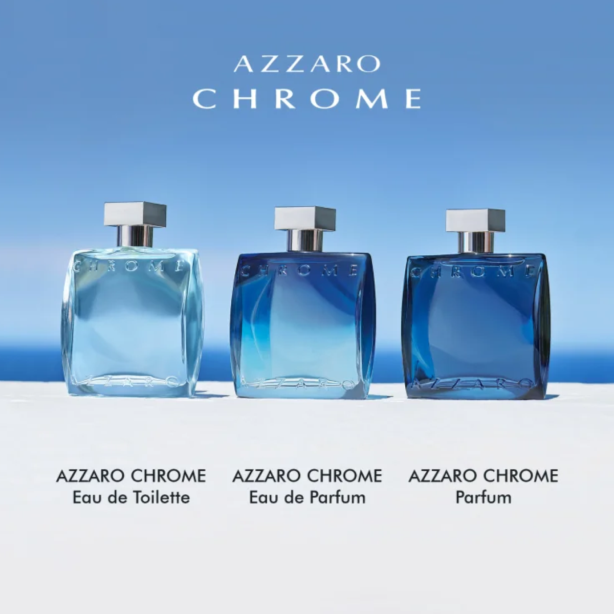 200 ml Azzaro - Chrome - Eau de Toilette pour homme