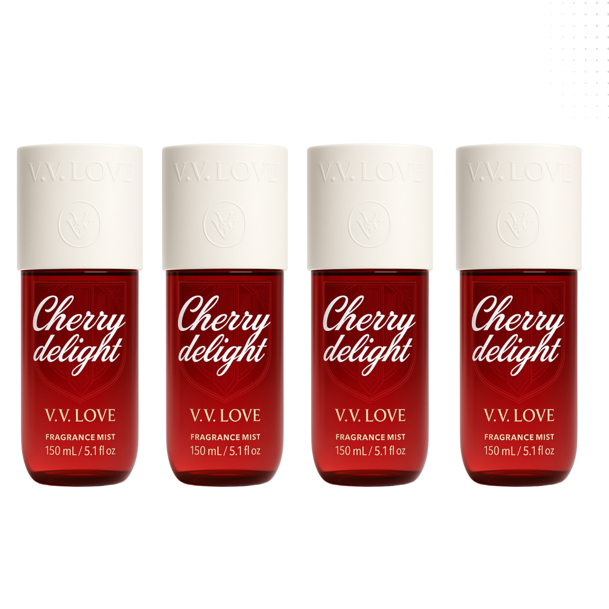 12*150ml Vv Love - Cherry Delight - Body Mist da Donna