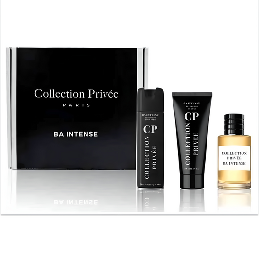 Collection Privée - Cofanetto Bois D'arg Intense Unisex Parfum 100ml + Deodorante 200ml +Gel Doccia 150ml