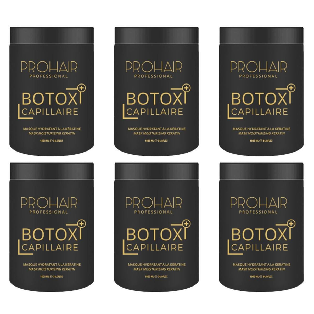 1000ml Prohair - BO.TOX + Capillaire pour Cheveux à la Kératine