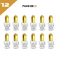 12*5ml el Nabil - Musc Blanc - Profumo concentrato Senza Alcool 12*5ml