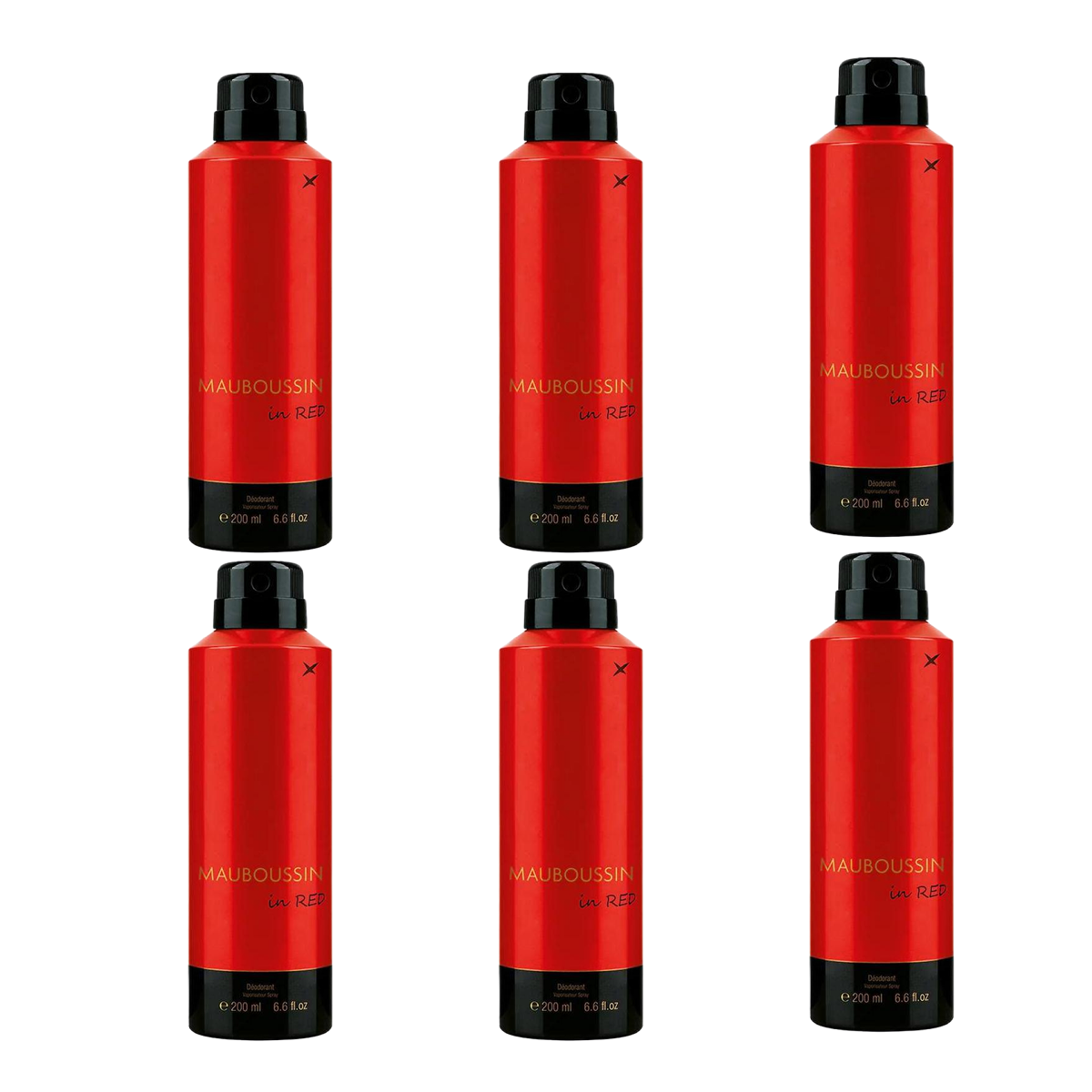 * 6 Mauboussin - In Red - Deodorante da Donna