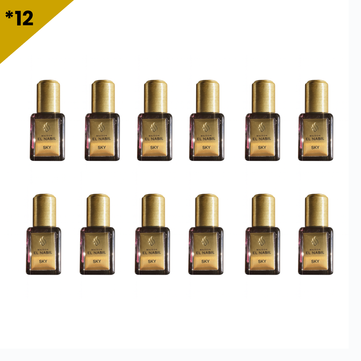 12*5ml el Nabil - Sky - Profumo concentrato Senza Alcool
