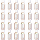 24 * 30ml Lilaroze Paris - Gel Mains Nettoie Extrait de Fleur D'oranger